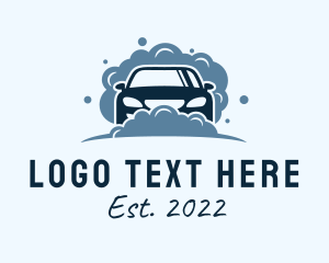 Automobile Car Wash Garage  logo