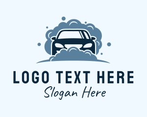 Automobile Car Wash Garage  Logo