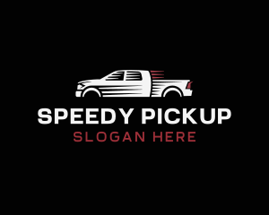 Pickup Truck Vehicle logo