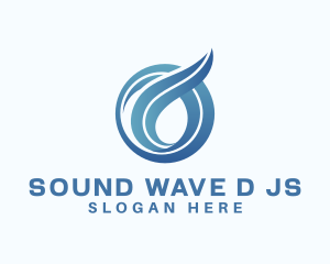 Elegant  Wave Company logo design