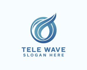 Elegant  Wave Company logo design