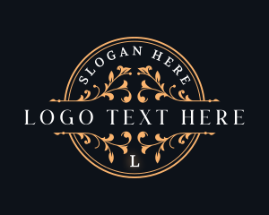 Floral Elegant Boutique Logo