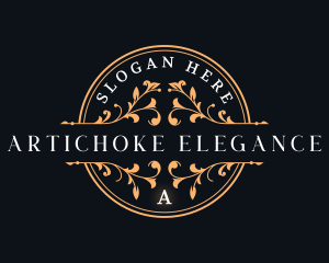 Floral Elegant Boutique logo design