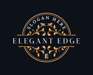 Floral Elegant Boutique logo design