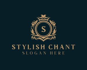 Stylish Royal Shield logo design