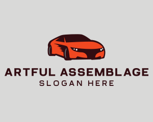 Orange Sports Car logo