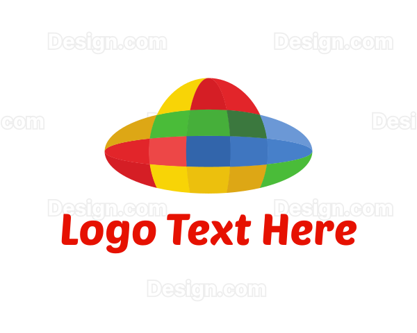 Colorful UFO Logo