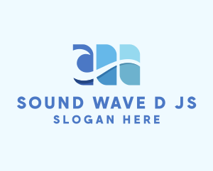 Lake Sea Wave logo design