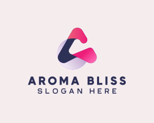 Generic Digital Letter A logo design