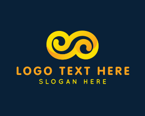 Motion - Infinity Motion Loop logo design