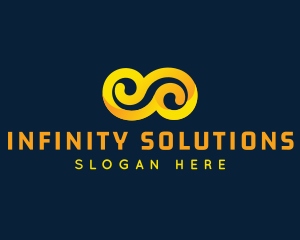 Infinity Motion Loop logo design