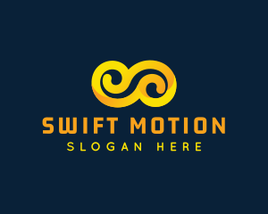 Infinity Motion Loop logo design