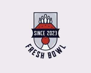 Bowling Sports Tournament logo design