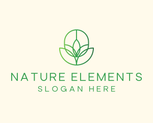 Natural Plant Garden logo design