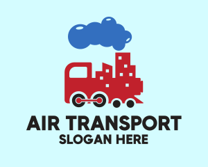 City Train Transport logo design