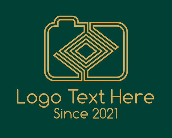 Maze logo example 4