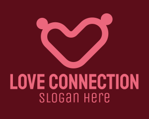 Heart Couple Dating App  logo