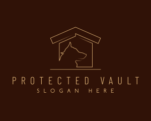 Dog House Security logo design