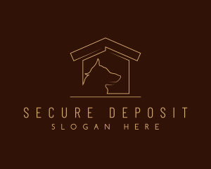 Dog House Security logo design