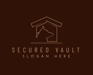 Dog House Security logo design