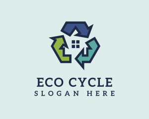 Recyclable House Construction logo