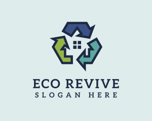 Recyclable House Construction logo