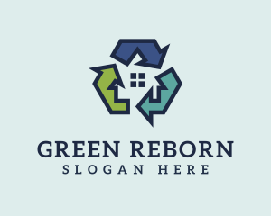 Recyclable House Construction logo