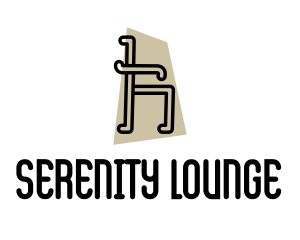 Fancy Armchair Furniture logo design