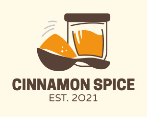 Spice Jar Cuisine logo design