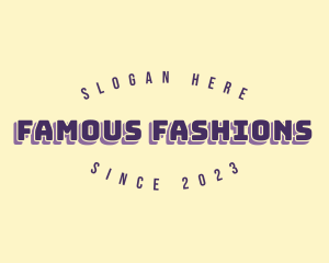 Business Fashion Apparel logo design