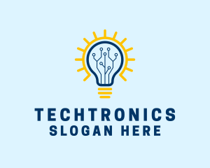 Solar Electronics Bulb logo