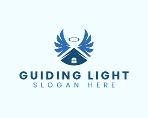 Angel Wings House logo design