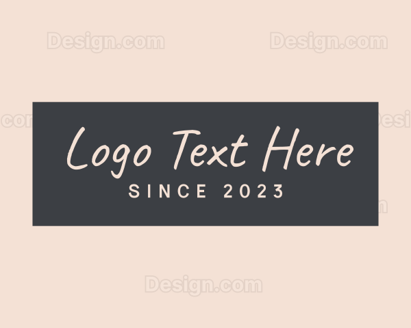 Simple Business Firm Logo