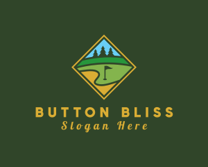 Golf Course Diamond logo design