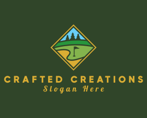 Golf Course Diamond logo design