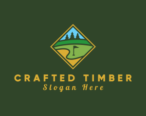 Golf Course Diamond logo design