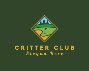 Golf Course Diamond logo design