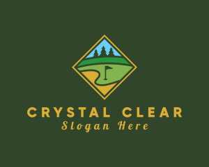 Golf Course Diamond logo design