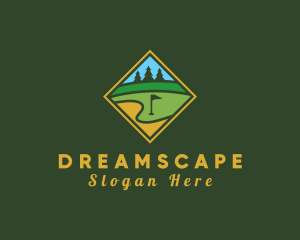 Golf Course Diamond logo design