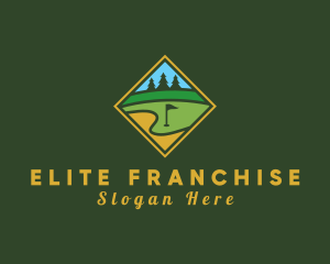 Golf Course Diamond logo design