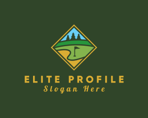 Golf Course Diamond logo design