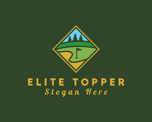 Golf Course Diamond logo design