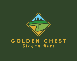 Golf Course Diamond logo design