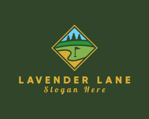 Golf Course Diamond logo design