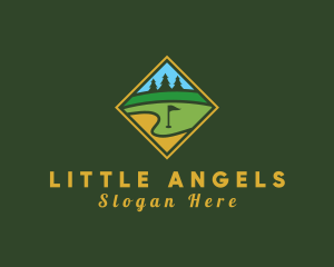 Golf Course Diamond logo design