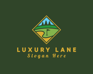 Golf Course Diamond logo design