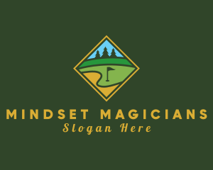 Golf Course Diamond logo design