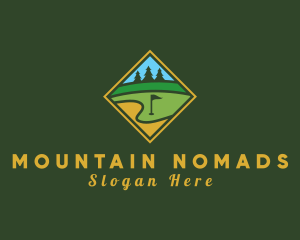 Golf Course Diamond logo design