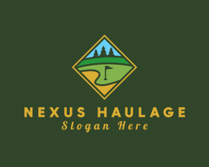 Golf Course Diamond logo design