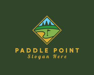 Golf Course Diamond logo design